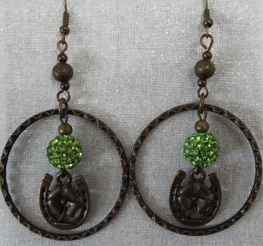 Just A Bit of Luck Dangle Earrings